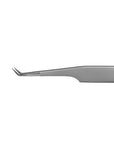 Diamond Series 45 degree angled tweezers for precise lash placement in inner corners and deep-set eyes