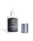 Bottle of 'Lovely' Glue Bonder on a white background
