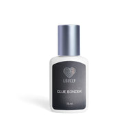 Bottle of 'Lovely' Glue Bonder on a white background