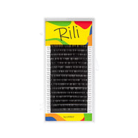 Rili Eyelash Extensions | 16 Lines | Black | M Curl | 0.07 & 0.10 | 6–15mm