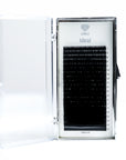 Ideal eyelash extensions 20-line mix tray by Lovely US for complete professional lash design