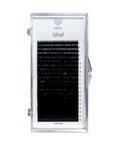 Ideal eyelash extensions 20-line mix tray by Lovely US for complete professional lash design